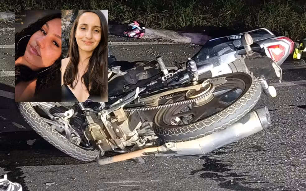 Colisão entre caminhonete e moto mata duas jovens de Pouso Alegre na BR-146, em MG