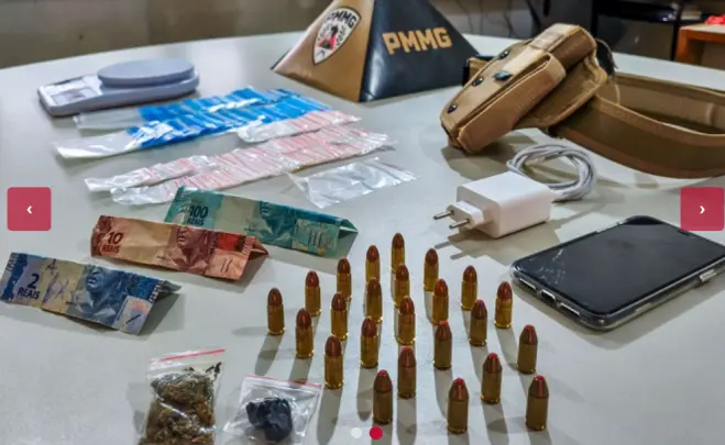 Operação contra crime organizado prende três e apreende adolescente em Pouso Alegre
