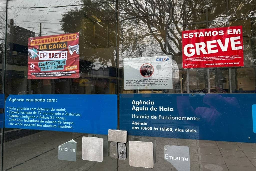 Greve da Caixa é mantida após trabalhadores rejeitarem nova proposta
